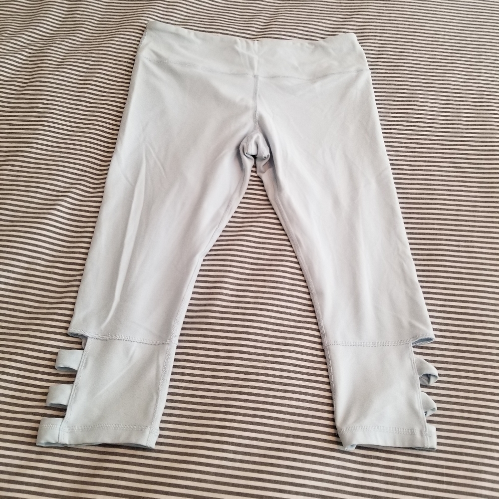 Light Blue Yoga Pant Capri